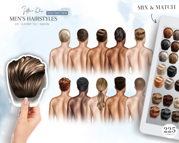 Half-Side View Male Hairstyles