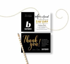 Beautycounter Referral Cards
