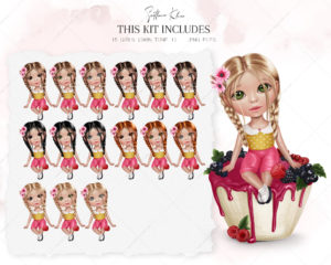 Candy Girl Clip Art, Doll Creator, Sweets, Lollipop PNG