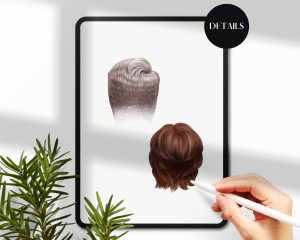 Casual Hairstyles for Men Clipart