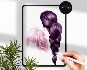 Female Hairstyles Clipart