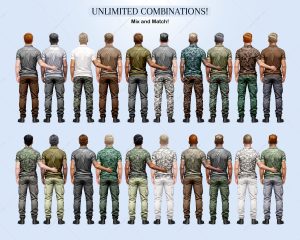 Army Clothes Clipart