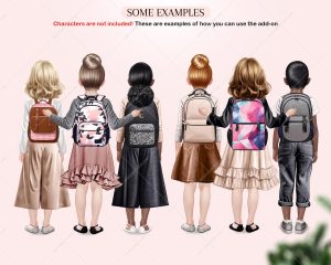 School Bags Clipart