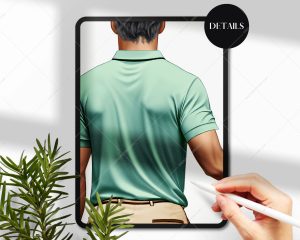 Sportsman Golfer Clothes Clipart