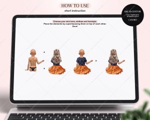 Little Ladies Clipart