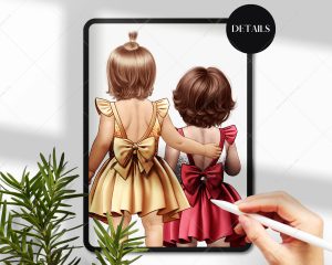 Shiny Dress Baby Clipart