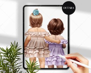 Baby Fancy Ruffles Clipart