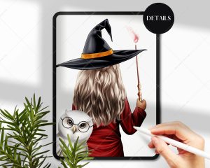 Wizard Family Clipart