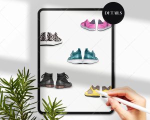 Kids Shoes Clipart