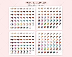 Chibi Hair for Baby Clipart