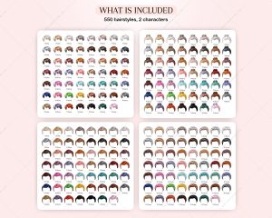 Chibi Men’s Hairstyles