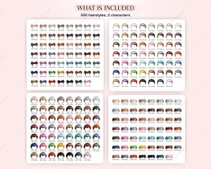 Chibi Hair for Baby Clipart