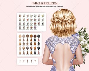 Evening Dresses Clipart