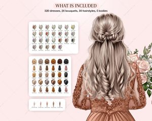 Ball Gowns Clipart