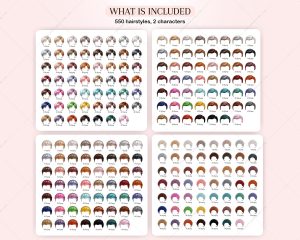 Chibi Men’s Hairstyles