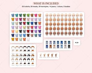 Chibi Family Creator Clipart