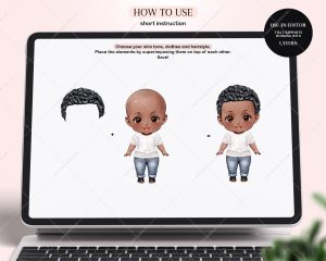 Chibi Baby Hairstyles Clipart