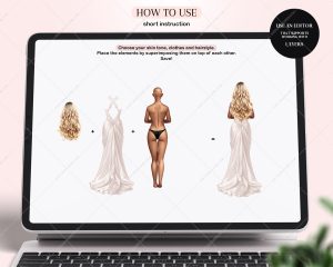 Bride Dresses Clipart