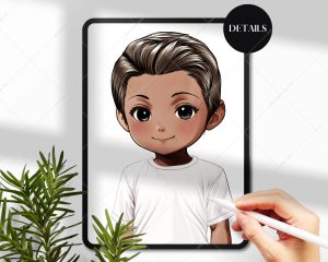 Chibi Men’s Hairstyles