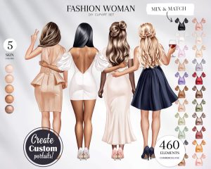 Fashion Woman Clipart