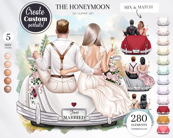 The Honeymoon Clipart