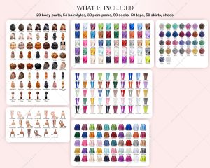 Cheer Squad Clipart – Uniform Creator