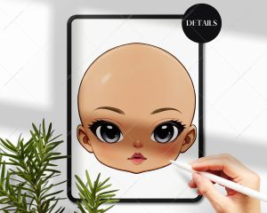 Woman Face Creator Clipart