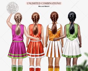 Cheer Squad Clipart – Uniform Creator