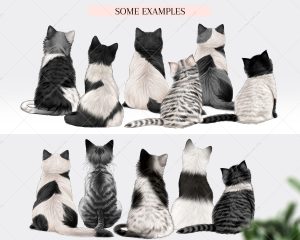 Black Cats Clipart