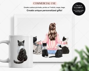 Black Cats Clipart