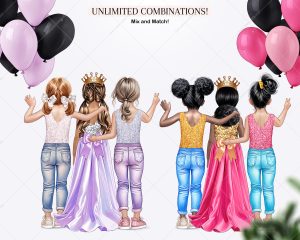 Birthday Girl Clipart