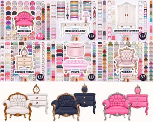 Furniture Clipart Bundle