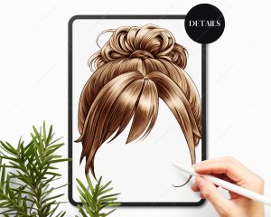 Mix Chibi Hair Clipart