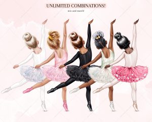 Ballerinas Girls Clipart - Image 4