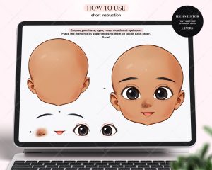 Baby Face Creator Clipart - Image 5