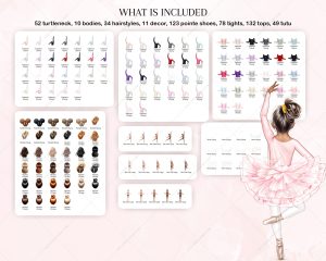 Ballerinas Girls Clipart - Image 7