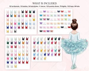 Ballerinas Girls Clipart - Image 6