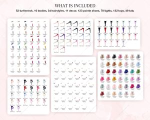 Ballerinas Girls Clipart - Image 8