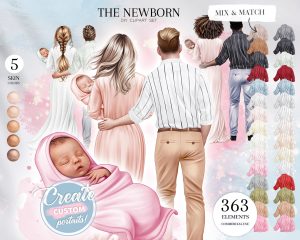 The Newborn Clipart