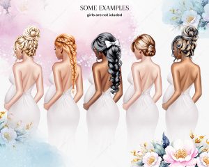 Lux Hairstyles Clipart - Image 5