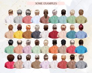 Men’s Hairstyles Clipart Bundle - Image 7