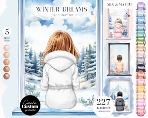 Winter Dreams Clipart