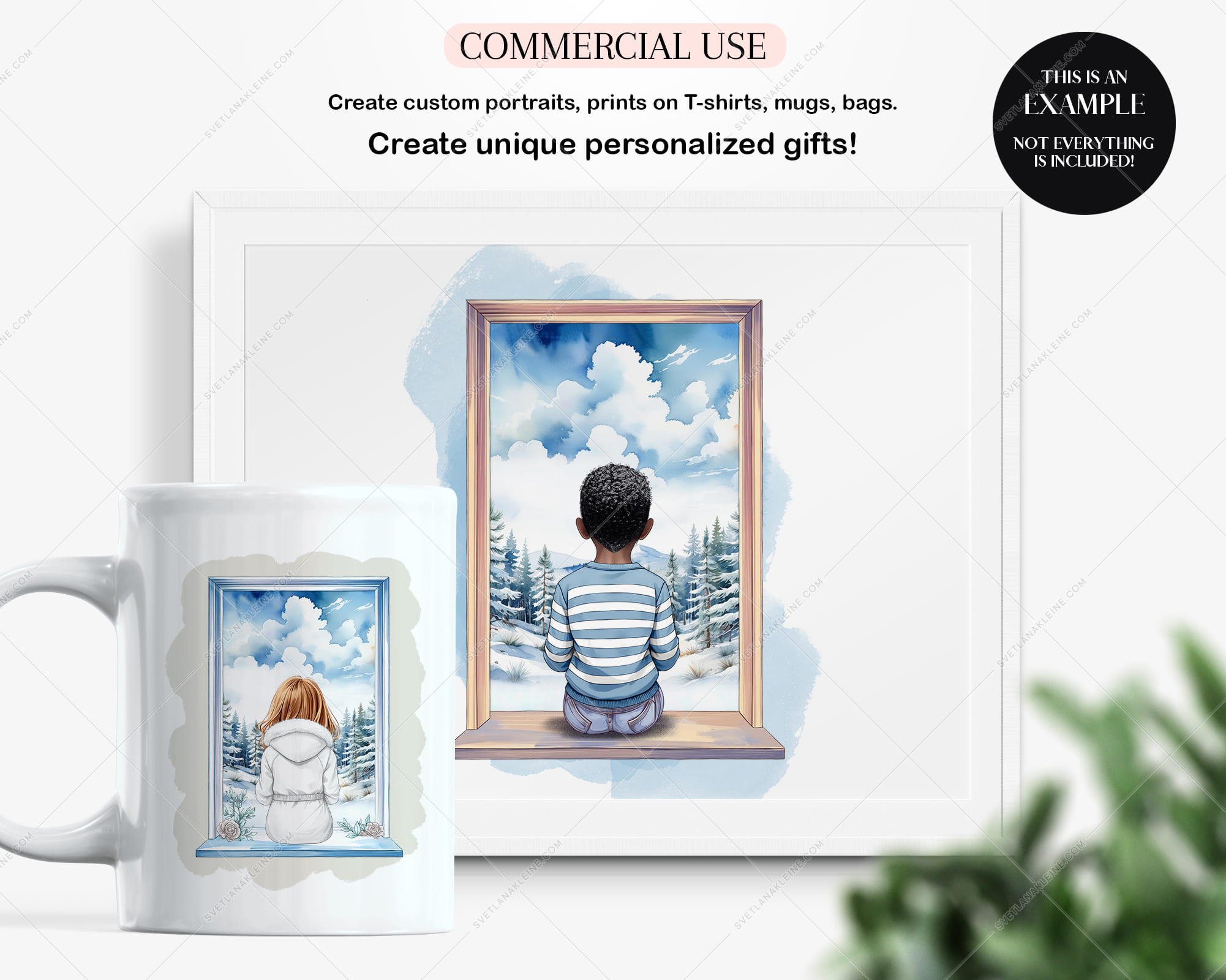 Winter Dreams Clipart Winter Dreams Clipart - Image 5