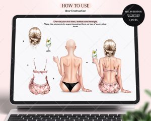 Spa Besties Clipart - Image 2