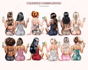 Spa Besties Clipart - Image 5