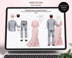 Nikah Muslim Wedding Clipart - Image 2