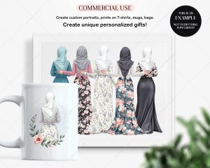 Muslim Woman Clipart - Image 7