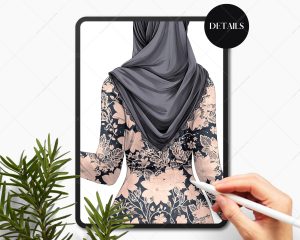 Muslim Woman Clipart - Image 6