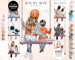 Autumn Mom - Portrait Creator