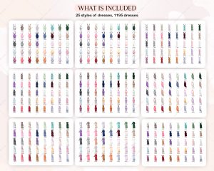 Mother of Bride Clipart Bundle - Image 5
